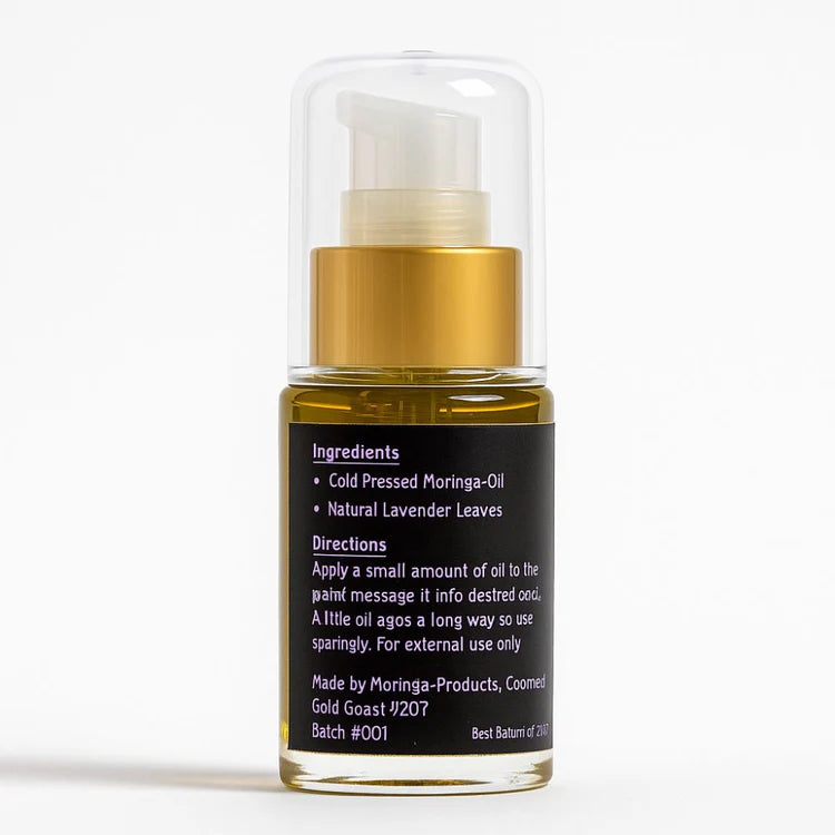 Lavender Infused Moringa Oil
