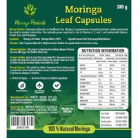 Organic Moringa Leaf Capsules
