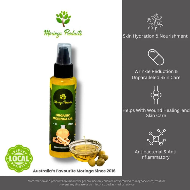 Cold Pressed Moringa Oil